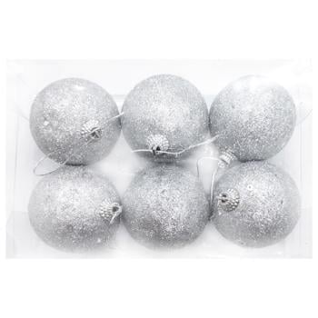 Christmas Balls 6cm 6pcs - buy, prices for - photo 3