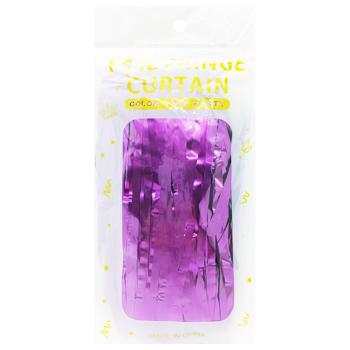 Завіса декоративна фольгована 34359-14 - купити, ціни на Чудо Маркет - фото 1