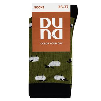 Duna Unisex Socks s.21-23 Olive - buy, prices for NOVUS - photo 1