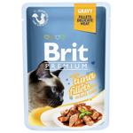 Brit Premium Wet Food with Tuna Fillet for Adult Cats 85g