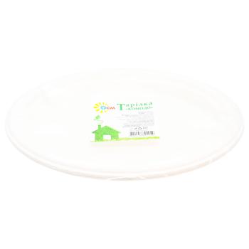 TCM Natural Komodo Plate With Lid 18x18cm 6pcs - buy, prices for MegaMarket - photo 2