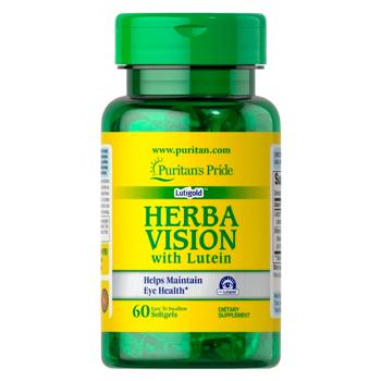 Puritan's Pride Herbavision Lutein with Bilberry 60 softgels - buy, prices for Biotus - photo 1