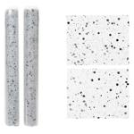 Decoris Silver Decorative Fabric 200x35cm