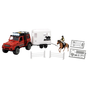 Игровой набор Dickie Toys плейлайф перевозка лошадей с внедорожником - купить, цены на - фото 2