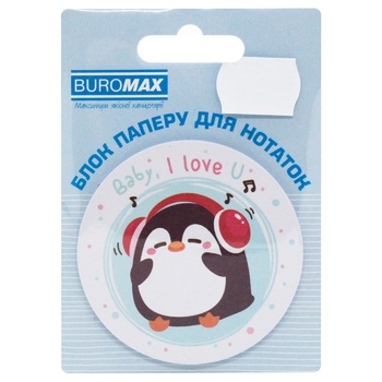 Buromax Penguin Block for Notes 70mm 30 sheets - buy, prices for MegaMarket - photo 4