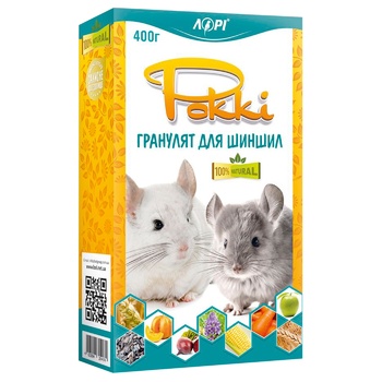 Lori Rocky Food for Chinchillas 400g - buy, prices for MegaMarket - photo 2