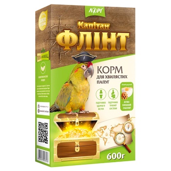 Корм ​​Лорі Флінт для хвилястих папуг 500г - купити, ціни на Чудо Маркет - фото 2