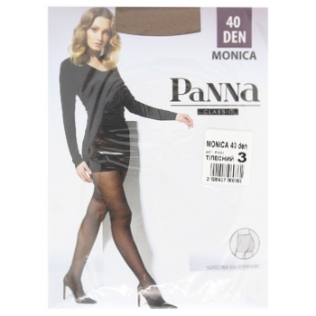 Колготы Panna Monica 40 женские телесные р.3