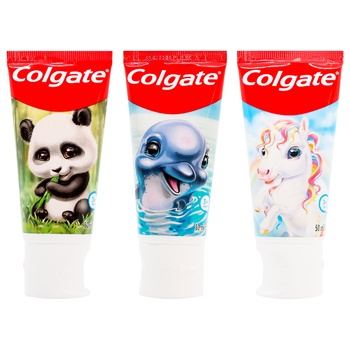 Зубна паста дитяча Colgate Kids The Animals Gang з 3 років 50мл - купити, ціни на NOVUS - фото 6