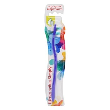 Auchan Simply Medium Toothbrush - buy, prices for Auchan - photo 4