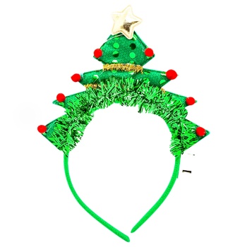 Christmas Tree 809-6 Hoop on Head - buy, prices for MegaMarket - photo 1