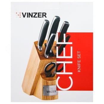 Набір ножів Vinzer Chef 7 предметів - купити, ціни на ULTRAMARKET - фото 2