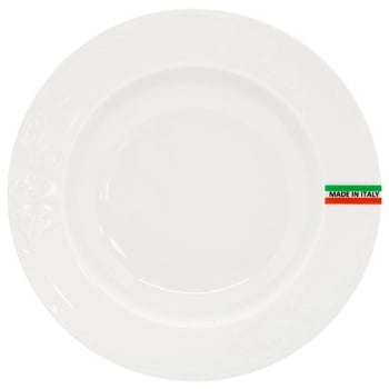 Saturnia Edera White Soup Plate 23cm - buy, prices for ULTRAMARKET - photo 1