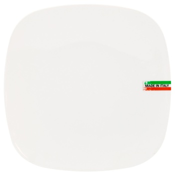 Saturnia Danubio White Dessert Plate 21cm - buy, prices for MegaMarket - photo 1