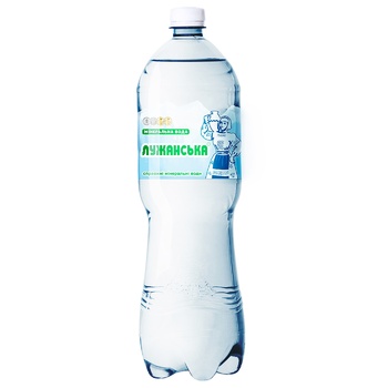 Luzhanska Medicinal Table Highly Carbonated Mineral Water 1.5l - buy, prices for NOVUS - photo 1