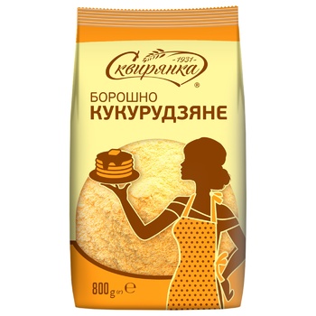 Skviryanka Fine Ground Corn Flour 800g - buy, prices for Za Raz - photo 2