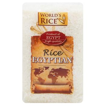 World's Rice Egypt Polished Round Rice 1kg - buy, prices for Supermarket "Kharkiv" - photo 2