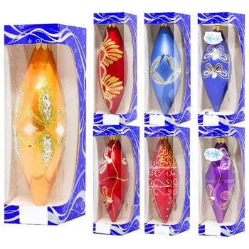 Shaped Icicle Decoration Toy 15cm - buy, prices for MegaMarket - photo 1