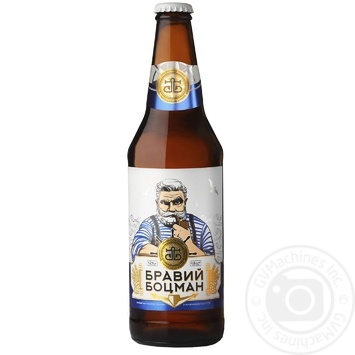 Opillya Braviy Botsman light beer 4.2% 0.5l - buy, prices for NOVUS - photo 2