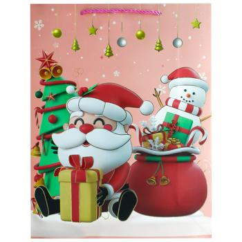 Angel Gifts New Year's Paper Bag 31*40*12cm - buy, prices for MegaMarket - photo 3