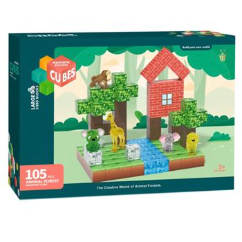 Конструктор My World Магнітні блоки 2,3см 105 елементів - купити, ціни на NOVUS - фото 1