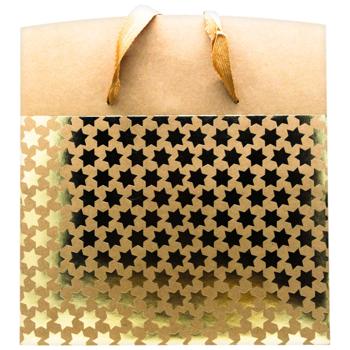 Пакет подарочный бумажный 18*12*9см 716S-5985 - купить, цены на - фото 4