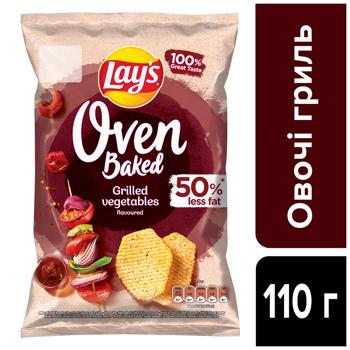 Чипси Lay's Oven Baked картопляні зі смаком овочів гриль 110г - купити, ціни на Епіцентр FOOD - фото 3