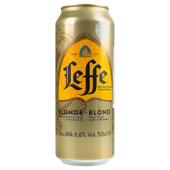 Leffe Blonde Light Beer 6.6% 0.5l