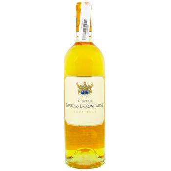 Вино Chateau Bastor-Lamontagne Sauternes біле солодке 14% 0,75л