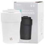 Line Art Rhodes White Thermo Mug 500ml