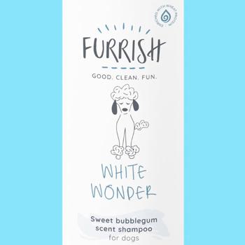 Шампунь для собак Furrish White Wonder для білої шерсті з ароматом солодкої гумки 300мл - купити, ціни на - фото 3