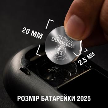 Батарейки Duracell CR2025 специализированные литиевые 2шт - купить, цены на METRO - фото 6