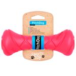 PitchDog Dumbbell Dog Fetch Toy 19x7cm Pink