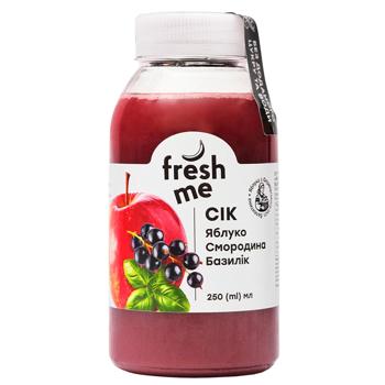 Fresh Me Apple juice with Black Currant Puree 250ml - buy, prices for COSMOS - photo 1