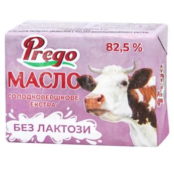 Prego Lactose-Free Sweet Cream Butter 82.5% 180g - buy, prices for NOVUS - photo 1