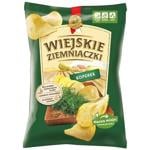 Чипсы Wiejskie Ziemniaczki картофельные со вкусом укропа 130г