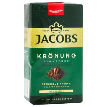 Кава Jacobs Kronung мелена 250г - купити, ціни на NOVUS - фото 3