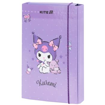 Папка для зошитів Kite Kuromi на гумці картон В5