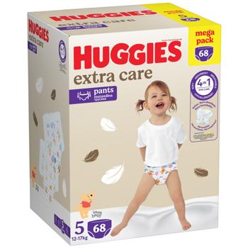 Huggies Extra Care Diapers-Panties 5 12-17kg 68pcs - buy, prices for - photo 3