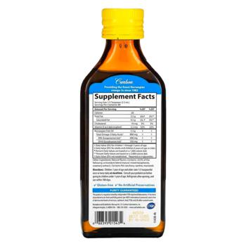 Omega-3 fish oil Carlson 200ml Usa - buy, prices for Biotus - photo 2