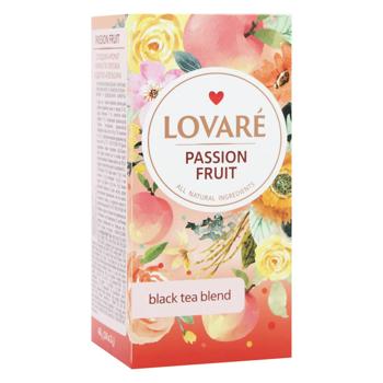 Lovare Passion Fruit Black Tea 2g*24pcs - buy, prices for Epicentr FOOD - photo 2