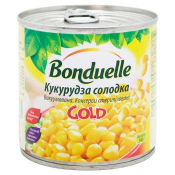 Кукурудза Bonduelle Gold солодка консервована 340г - купити, ціни на Cупермаркет "Харків" - фото 1