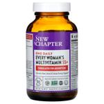 Мультивитамины для женщин 55+,  Woman's Multi, New Chapter, 1 в день, 96 таблеток