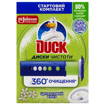 Duck Citrus Breeze Toilet Cleanliness Discs 36ml - buy, prices for MegaMarket - photo 3