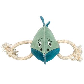Trixie Fish with Ropes Dog Toy 28cm - buy, prices for MasterZoo - photo 2