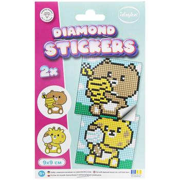 Набор с алмазной мозаикой Идейка на самоклеющейся основе 9х9см в ассортименте - купить, цены на Auchan - фото 5