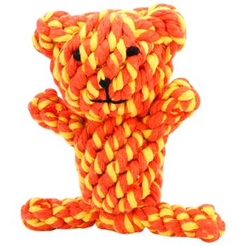 Іграшка для собак Pet Fun Ведмідь канатний 13х5 см - купить, цены на MasterZoo - фото 1