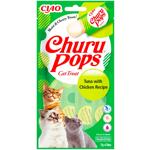 Лакомство для кошек Inaba Churu Pops желейное с тунцом и курицей 4шт х 15г
