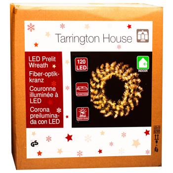 Tarrington House Wreath with 120LED 65cm - buy, prices for METRO - photo 3