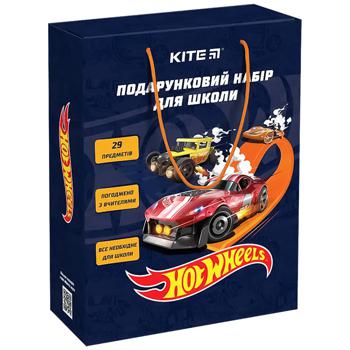 Подарунковий набір для школи Kite Hot Wheels HW24S01 - купить, цены на Auchan - фото 1